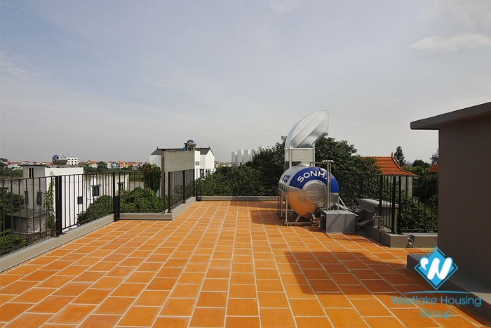 The newest house on the market is carefully prepared by the owner for every detail for rent in Ngoc Thuy Long Bien